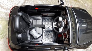 Auto elettrica bambino - mercedes gle 45 amg nera.