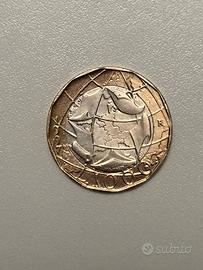 Moneta in lire con difetto di conio