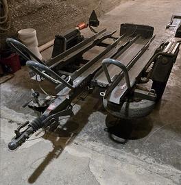 carrello portamoto ellebi 3 posti