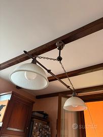 Coppia Lampadari a sospensione
