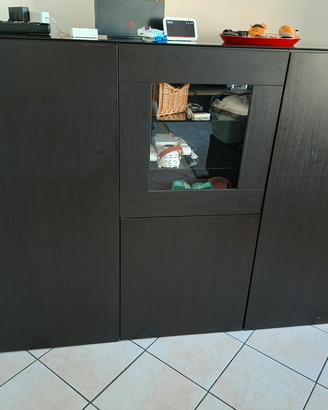 Mobile Besta Ikea nero