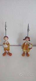 Figurine decorative, angioletti, pupazzetti