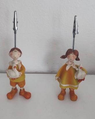 Figurine decorative, angioletti, pupazzetti