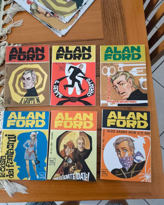 Alan Ford anastatica 1-6