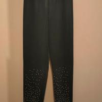 leggins Calzedonia nero con brillantini taglia S