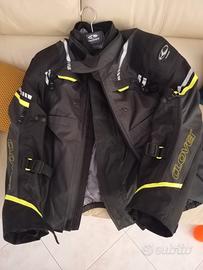 Giacca moto clover XL con paraschiena livello 2