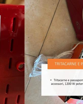 Tritacarne Passa pomodoro Elettrico DCG COME NUOVO