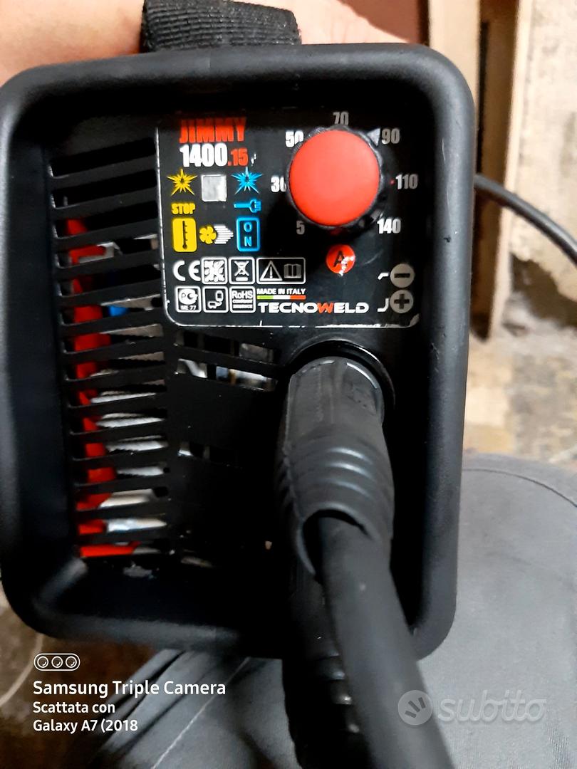 saldatrice inverter Technoweld Jimmy 1400 - Giardino e Fai da te In ...