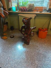 scultura in radica del marocco