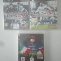 Pes 2010/2012 e Euro 2008 ps3