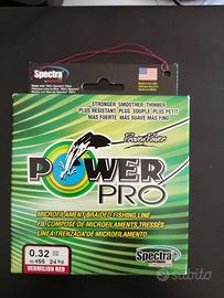 bobina trecciato multifibra per mulinello