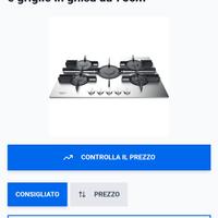 piano cottura marca Hotpoint Ariston  