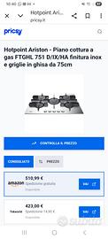 piano cottura marca Hotpoint Ariston  