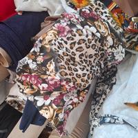 tessuto felpa cotone unito e stampato