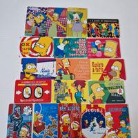 Lotto 18 Card I Simpson - Gadget Vintage Ferrero