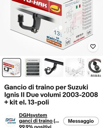 gancio traino ignis