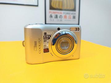 Nikon coolpix L19 8MP Digicam Sensore CCD + SD