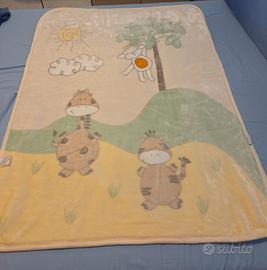 copertina per lettino 120x60  nuova con cartellino