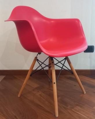 Poltroncina sedia rossa