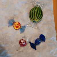 caramelle in vetro soffiato