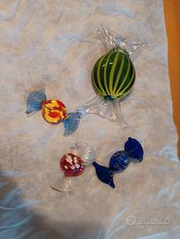 caramelle in vetro soffiato