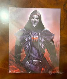 Overwatch Reaper Fanart Quadro