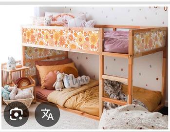 Letto Kura con rete per secondo letto