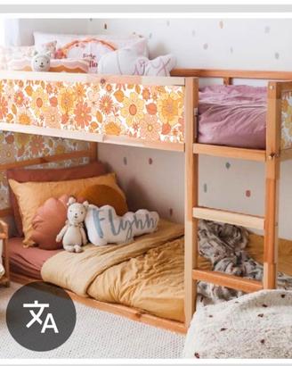 Letto Kura con rete per secondo letto