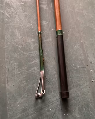 Canna da pesca vintage