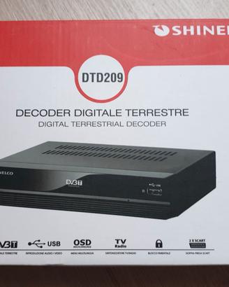 decoder digitale terrestre Shinelco DTD 209