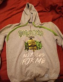 FELPA MONSTER  CON CAPPUCCIO