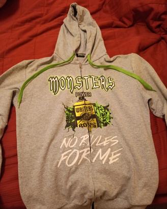 FELPA MONSTER  CON CAPPUCCIO