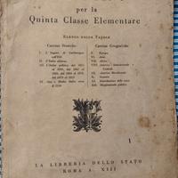 ATLANTINO PER LA QUINTA CLASSE ELEMENTARE 1935