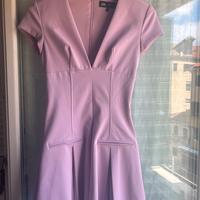 Abito rosa donna elegante estivo