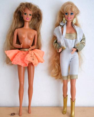 Barbie e Teresa Hollywood hair 1992