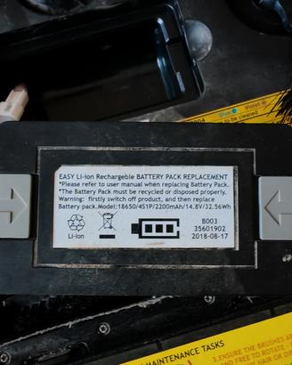  batteria per robot Hoover Kyros