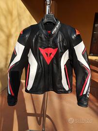 giacca 50 dainese in pelle perfetta uomo 