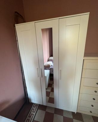 IKEA BRIMNES 3 ante con specchio