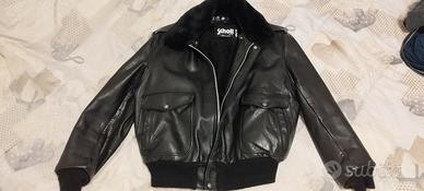giubbotto schott originale pelle nera