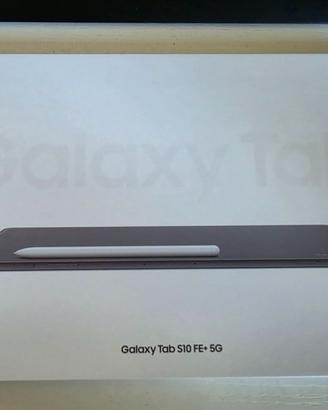 [sigillato] samsung tab s10 fe plus 256 5g + cover