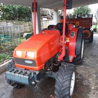 Trattore Goldoni imballatrice rimorchio