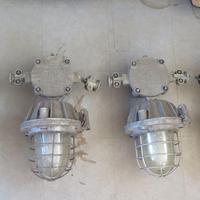 Lampada industriale da fabbrica bunker