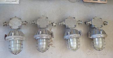 Lampada industriale da fabbrica bunker