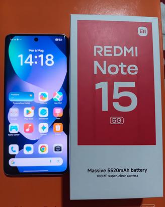 smartphone REDMI NOTE 15  5G