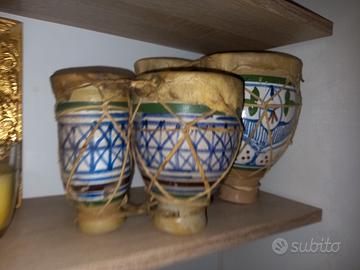 coppia tamburelli etnico 