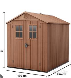 Casetta Keter modello darwin 6 x 8 