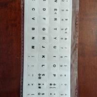 adesivi per tastiera italiana bianco