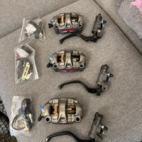 Impianto frenante motard brembo