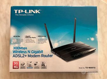 TP-Link TD-W8970 Modem Router Wireless N 300 Mbps