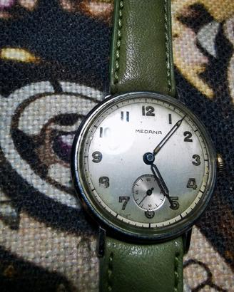 orologio Medana carica manuale anni 30